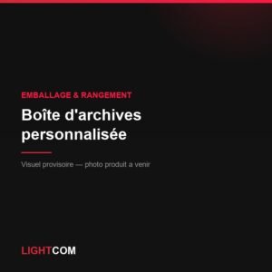 Boîte d'archives personnalisée
