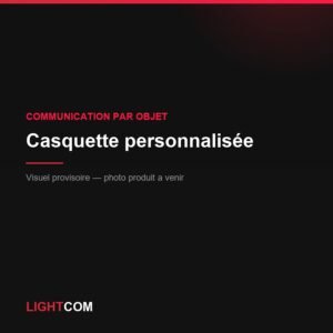 Casquette personnalisée