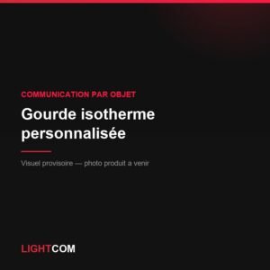Gourde isotherme personnalisée
